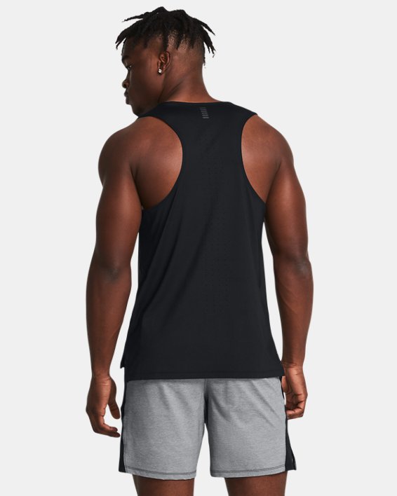 Camiseta sin mangas UA Launch Elite para hombre, Black, pdpMainDesktop image number 1